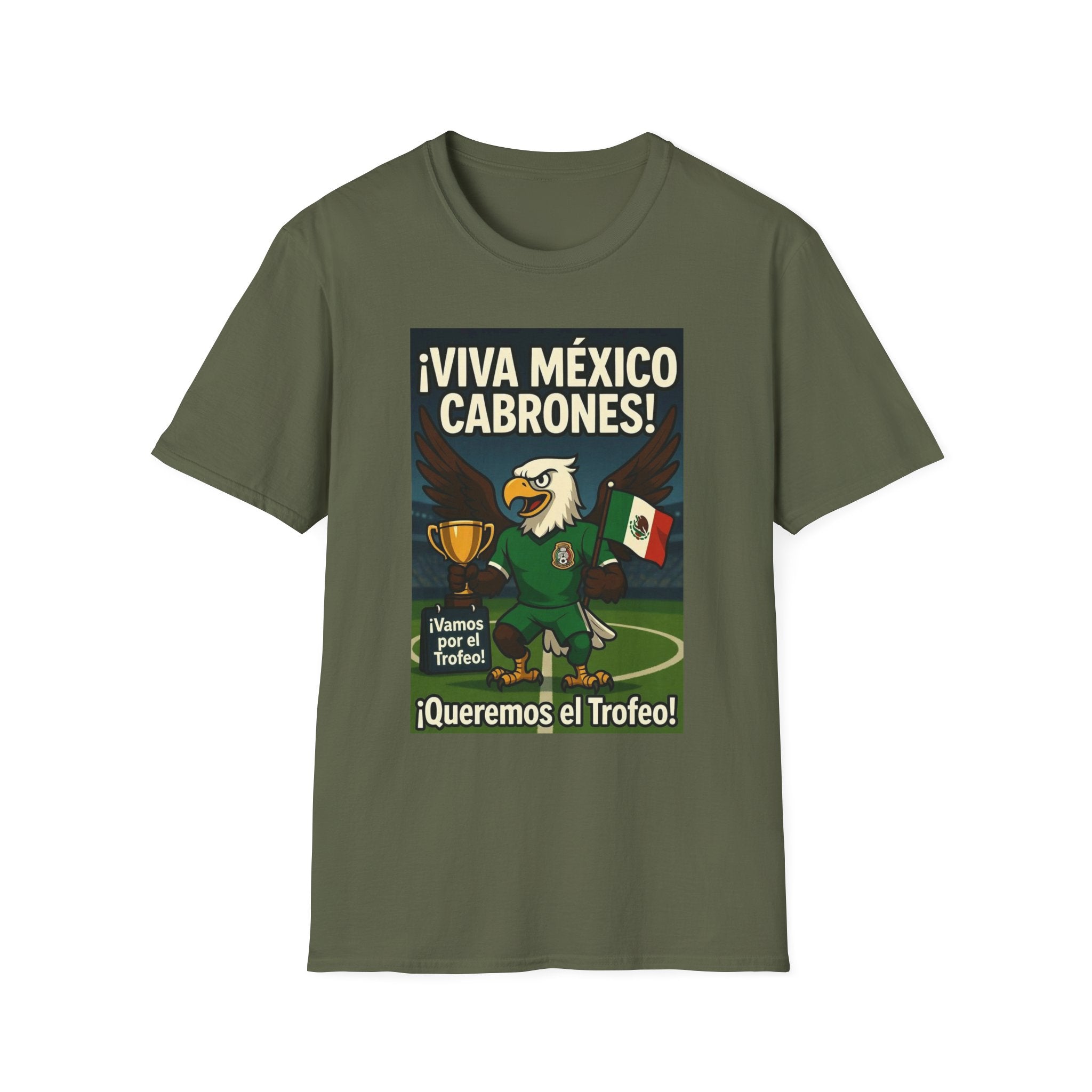 Viva Mexico Cabrones Aguila T-Shirt